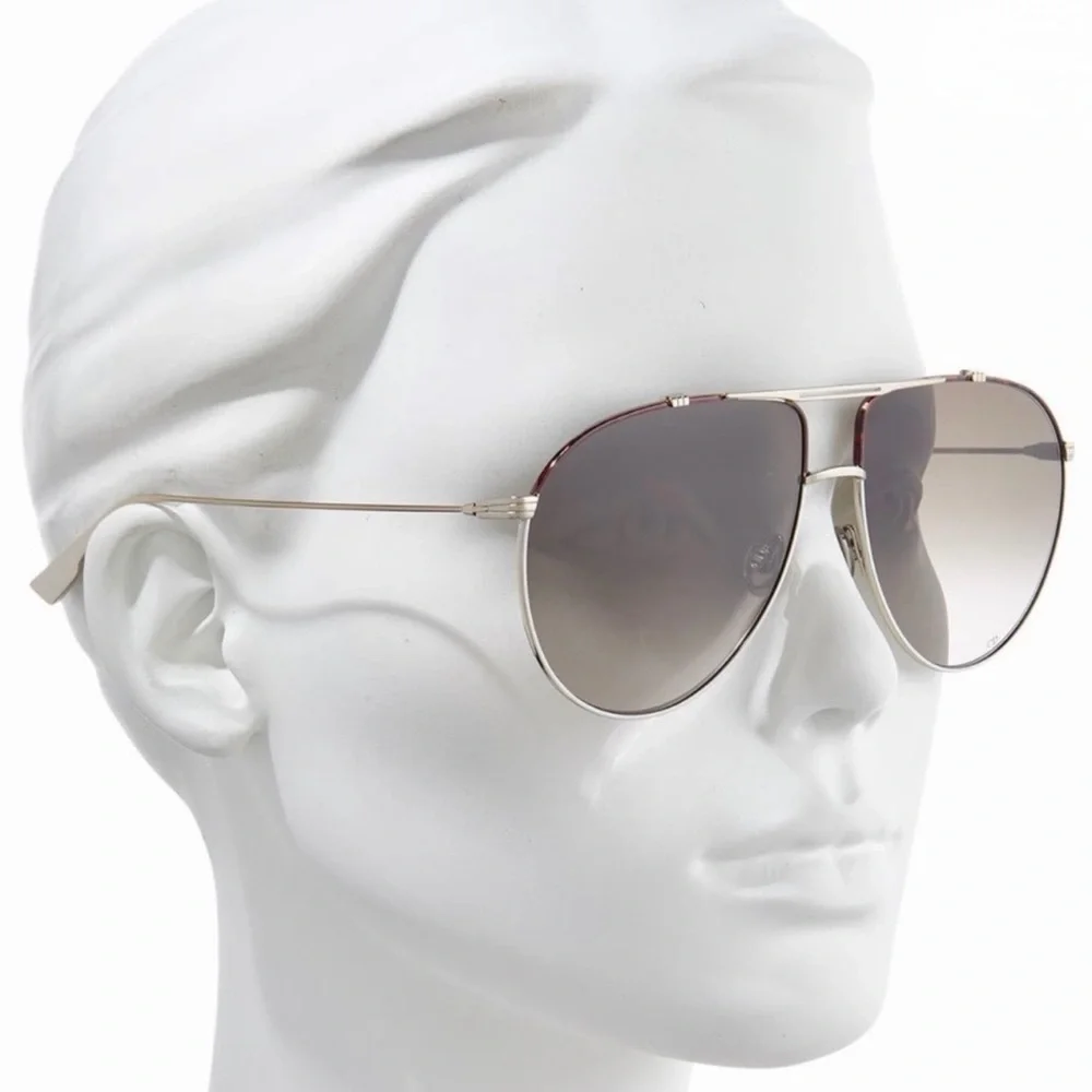 Dior Silver Aviator Sunglasses